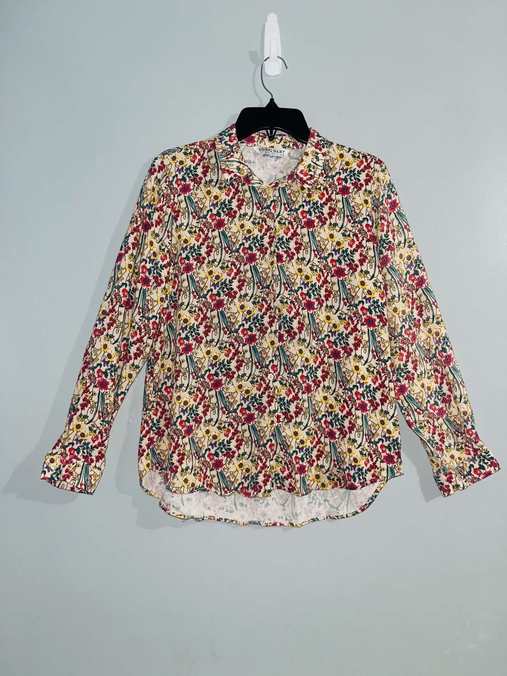 Floral Button-Down Shirt - Pink & Cream by Lucky Brand